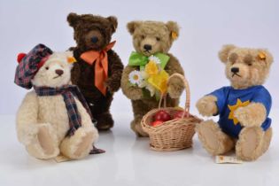 Steiff Danbury Mint Exclusive Four Seasons teddy bear collection,