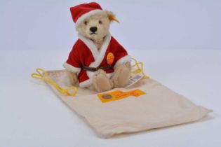 A Steiff yellow tag Noel Christmas teddy bear,