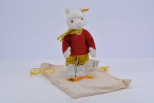 A Steiff yellow tag Rupert the Bear,