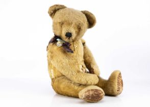 A large Chad Valley teddy bear,