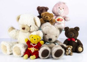 Thirty seven modern manufactured teddy bears,