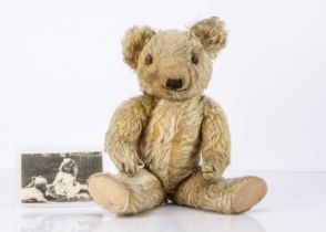 A 1930's Merrythought teddy bear with provenance,