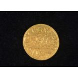 An India Bengal Gold Half Mohur,