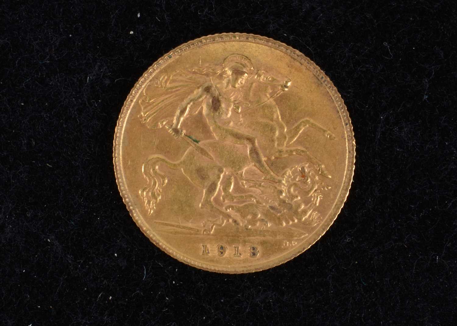 A George V Gold Half Sovereign, - Image 2 of 2