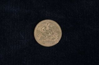 A Victoria Gold Half Sovereign,