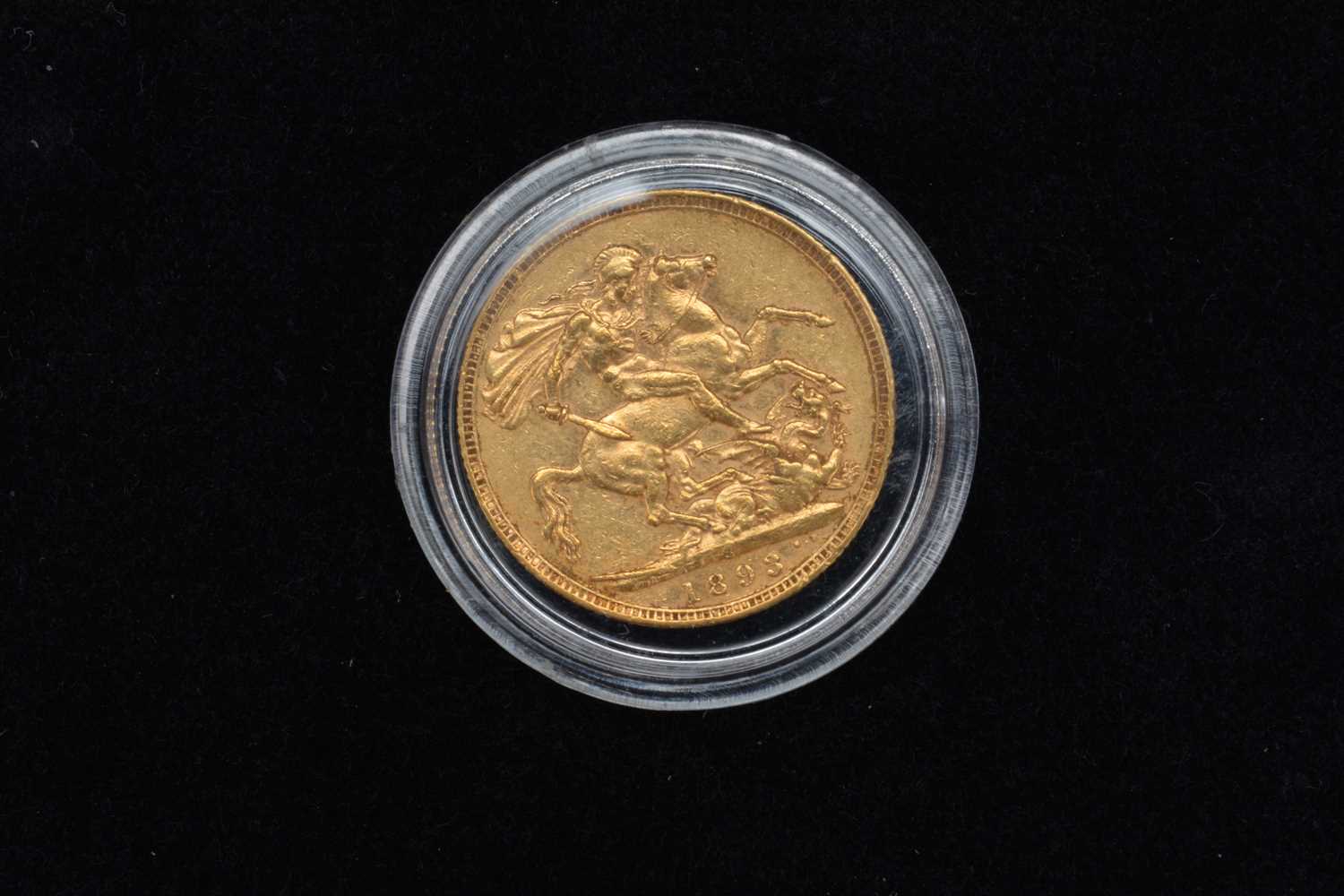 A Victoria full Gold Sovereign, - Image 2 of 2