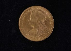 A Victoria style gold coin,