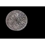 An 18th century Spanish Empire 8 Reales Style white metal coin,