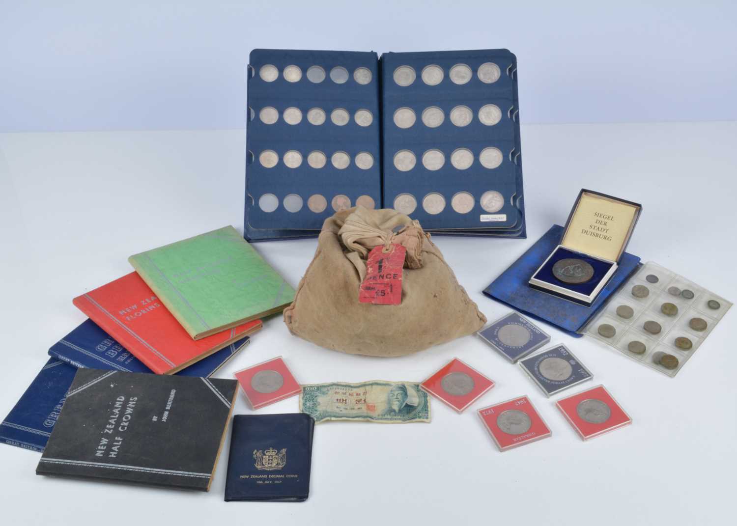 A collection of British and world coinage,