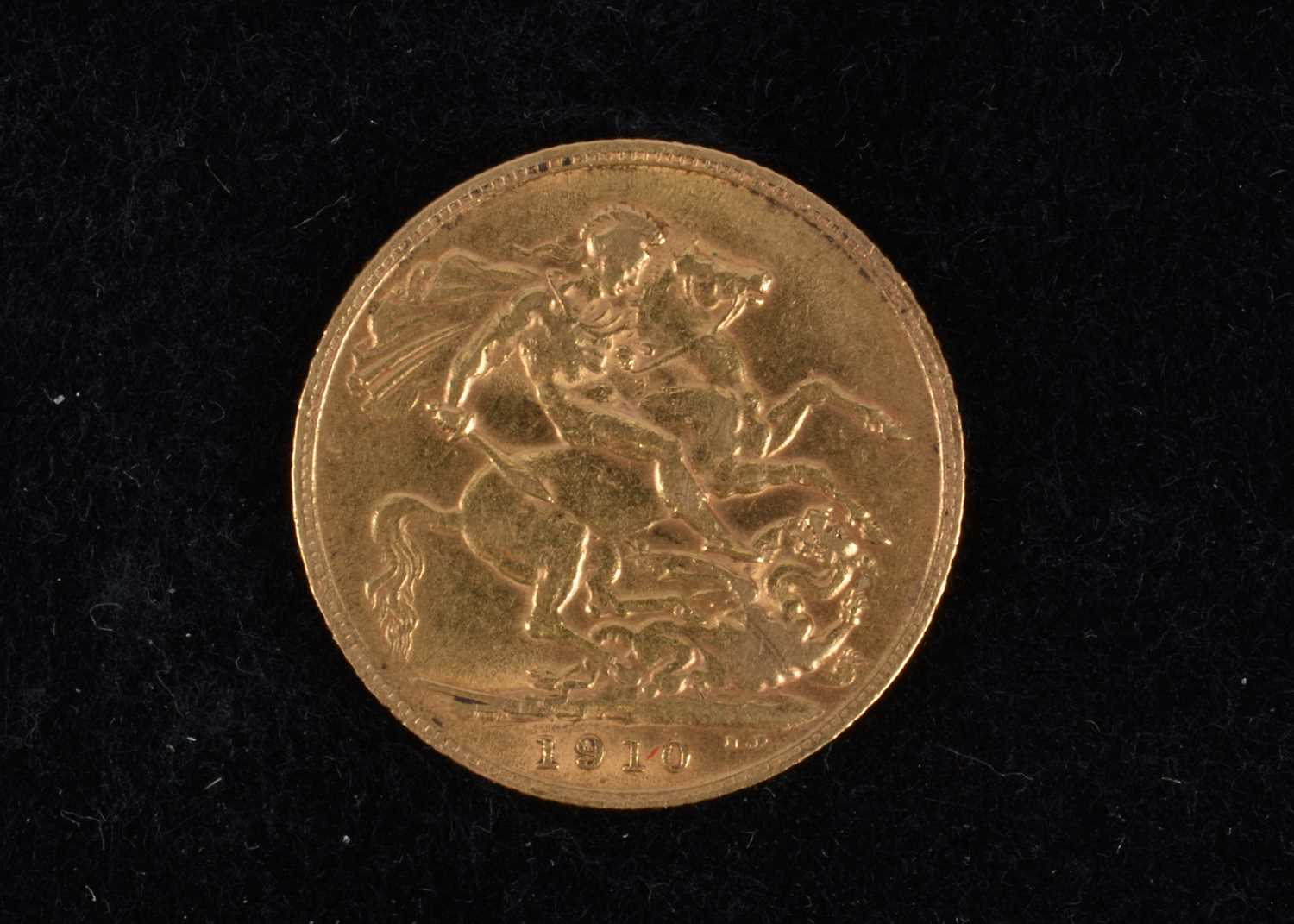 An Edward VII Full Gold Sovereign, - Image 2 of 2