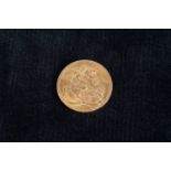 A George V Full Gold Sovereign,