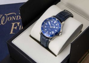 A modern Christopher Ward C60 Trident 300 quartz stainless steel wristwatch,