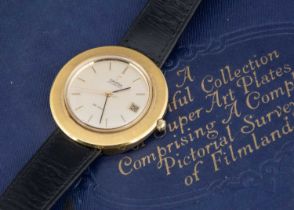 A c1960s Omega De Ville Automatic gold plated dress wristwatch,