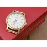 A 1970s Omega Automatic gold plated and stainless steel wristwatch,