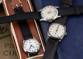 Three small Smiths wristwatches,