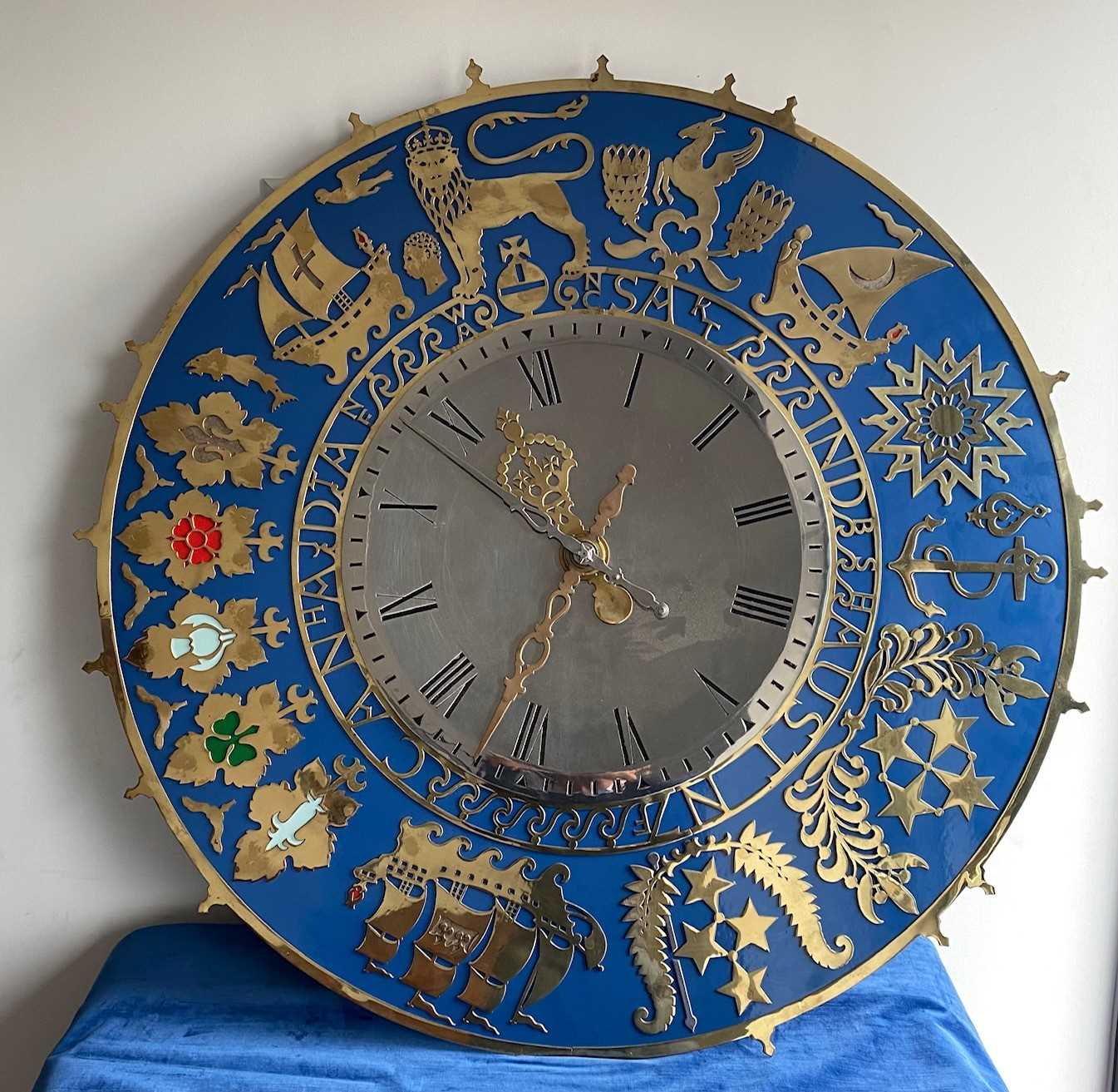 The Royal Commonwealth Society's wall clock,