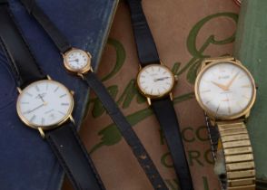 Four wristwatches,