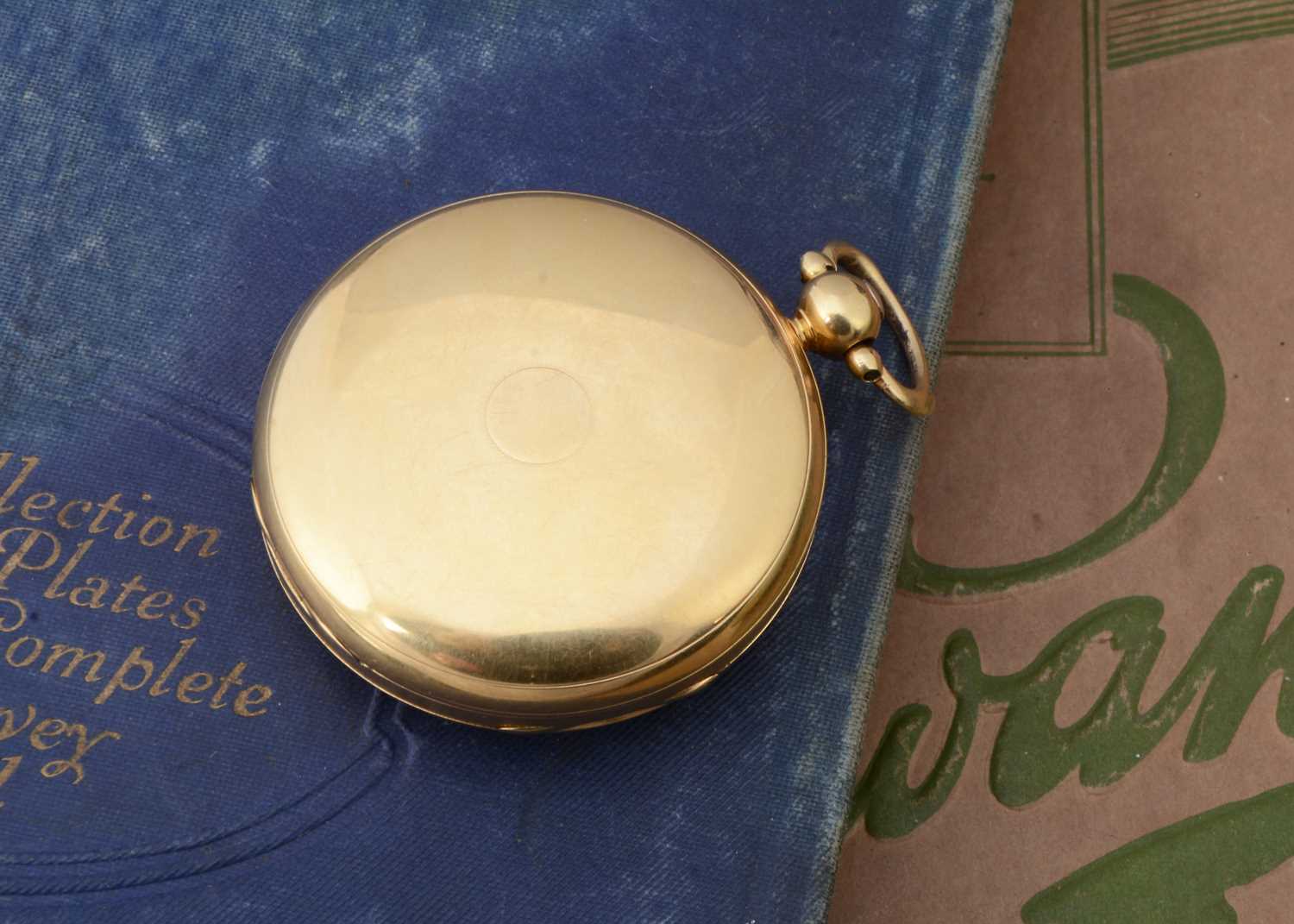 An early Victorian 18ct gold open face pocket watch, - Bild 3 aus 10