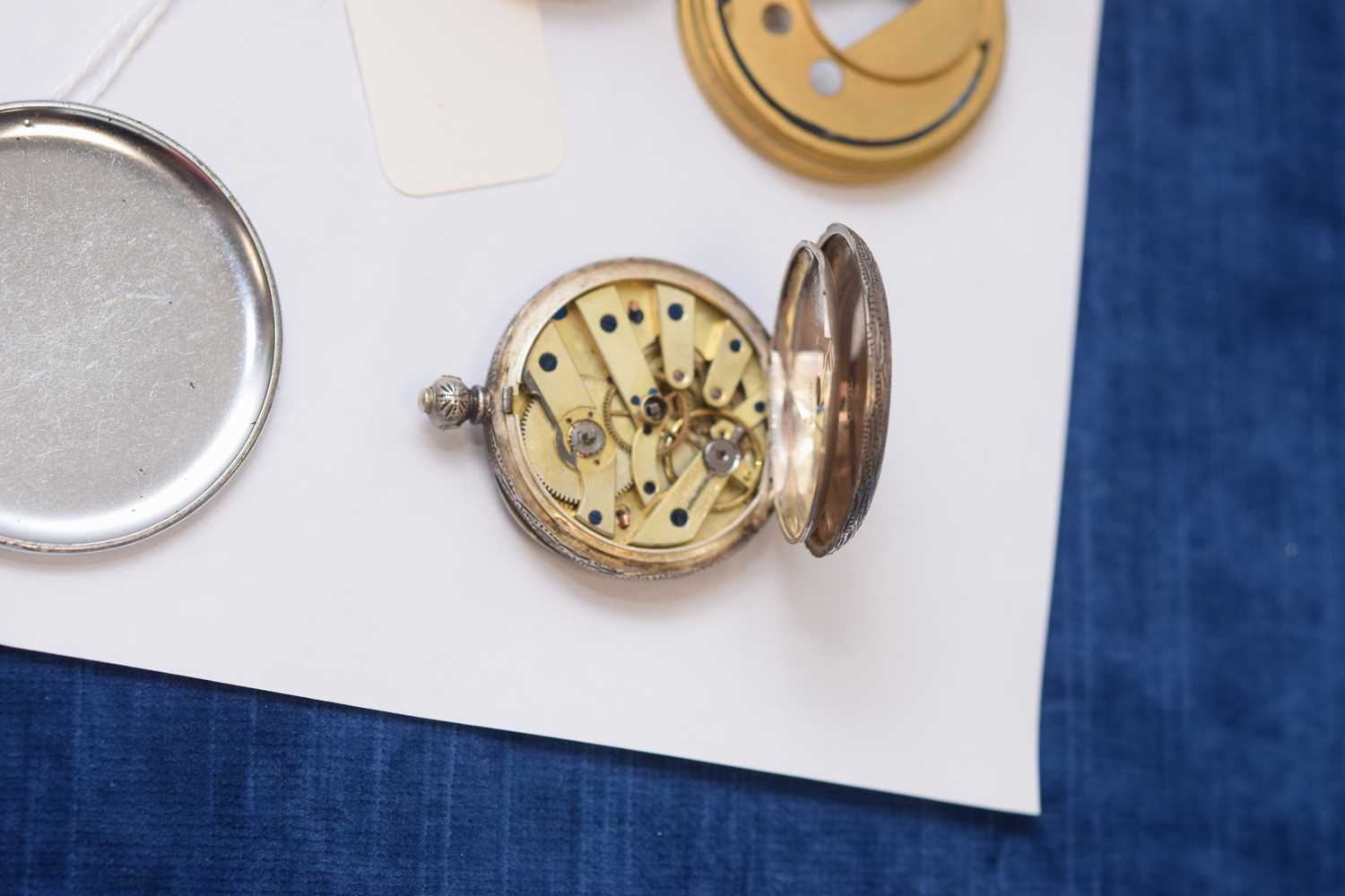 Six various pocket watches, - Bild 6 aus 7