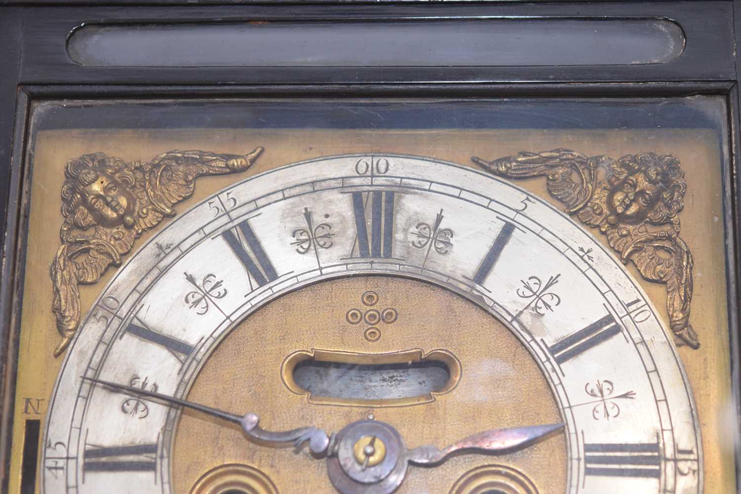 An early 18th century and later bracket style clock, - Image 6 of 9