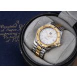 A modern Tag Heuer Professional 200 stainless steel quartz wristwatch,