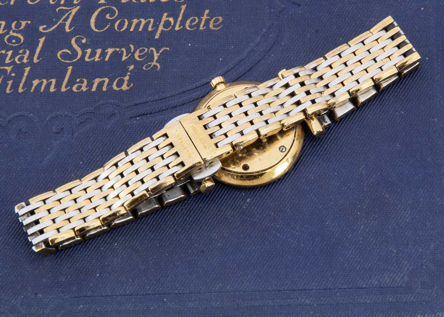 A modern Longines Le Grande Classique stainless steel and gilt quartz lady's wristwatch, - Bild 3 aus 3