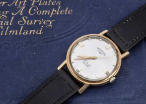 A circa 1960's Rotary manual wind 9ct gold wristwatch,