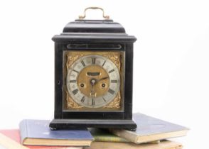 An early 18th century and later bracket style clock,