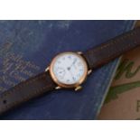 A vintage 9ct gold cased Lady Waltham wristwatch,