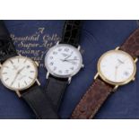 Three Tissot wristwatches,