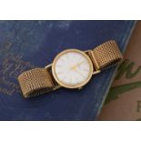 A c1960s Phenix manual wind 18ct gold cased wristwatch head,