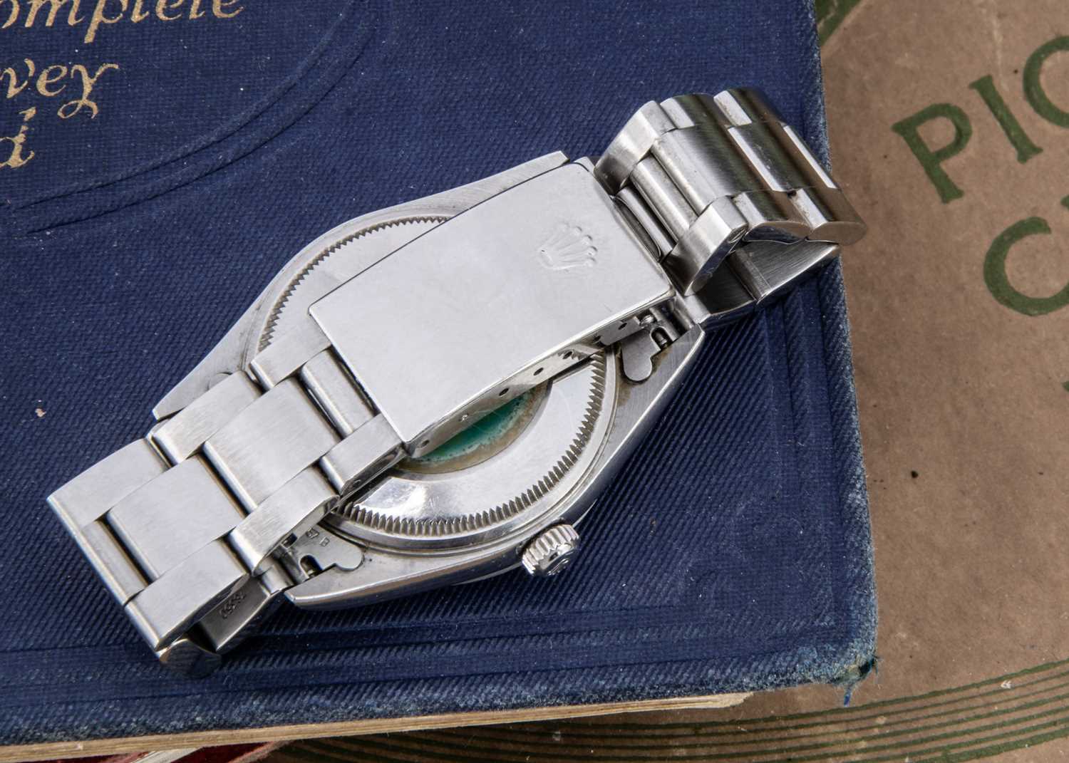 A modern Rolex Oyster Perpetual Airking stainless steel wristwatch, - Image 4 of 4