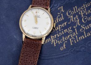 A c1960s (Smiths) Astral manual wind 9ct gold cased wristwatch,