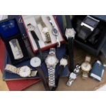 A group of watches and cigarette lighters,