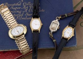 Four 1970's and later ladies wristwatches