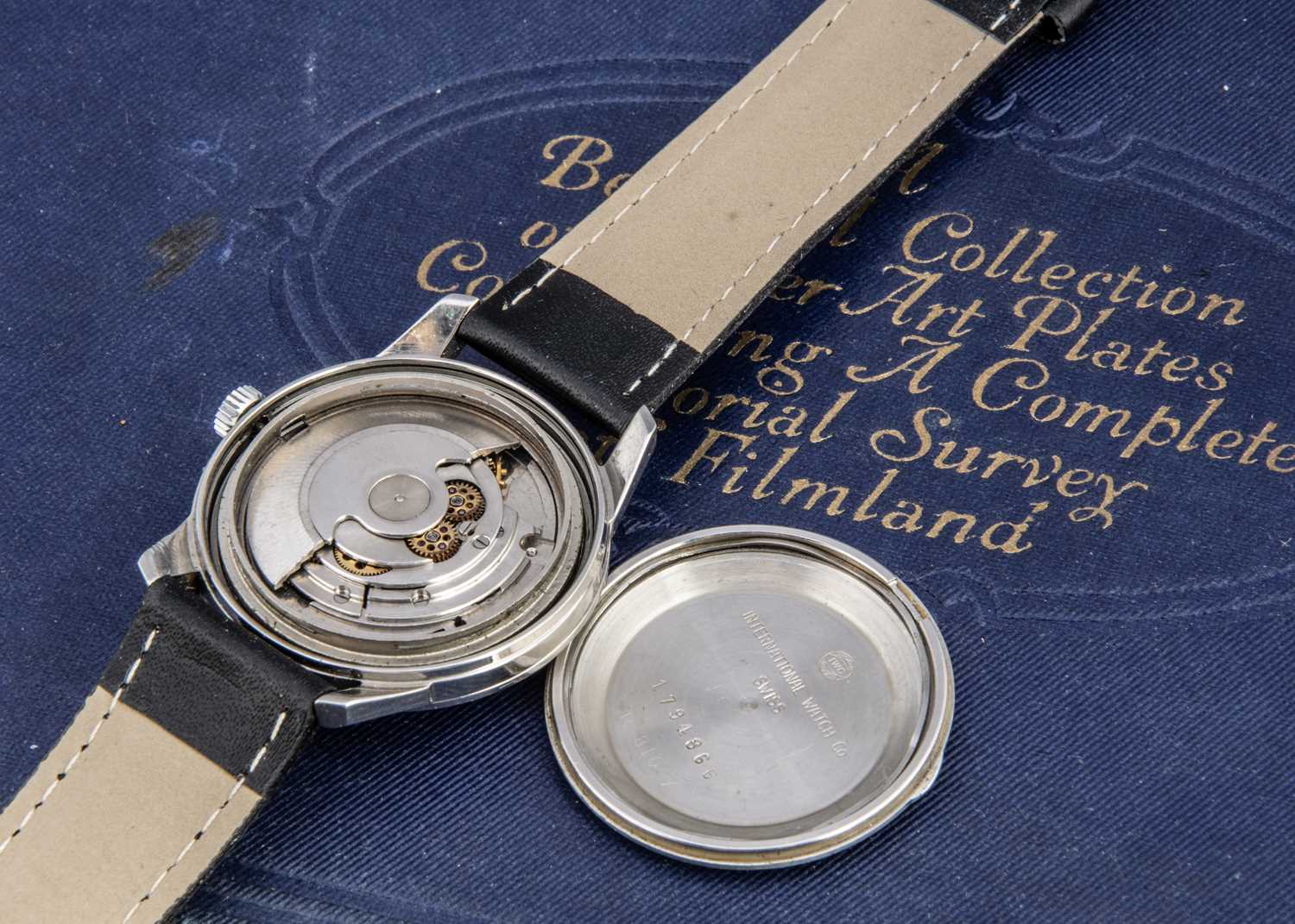 A 1960s International Watch Company (IWC) Automatic stainless steel wristwatch, - Bild 2 aus 3