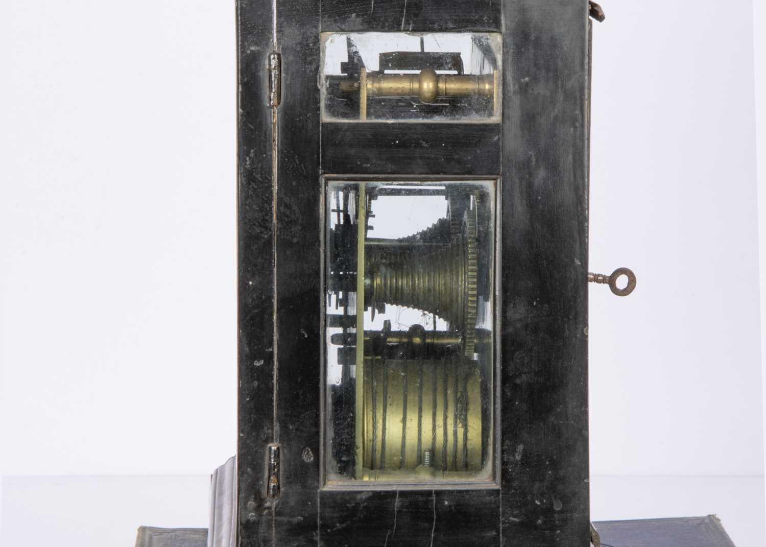 An early 18th century and later bracket style clock, - Image 2 of 9