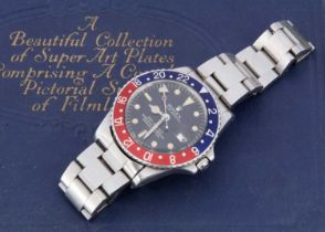 A 1960's Rolex Oyster Perpetual GMT Master stainless steel wristwatch,