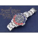 A 1960's Rolex Oyster Perpetual GMT Master stainless steel wristwatch,