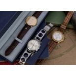 Three gentlemens wristwatches,