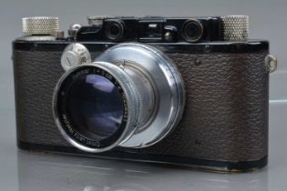 A Leitz Wetzlar Leica III Model F Rangefinder Camera,