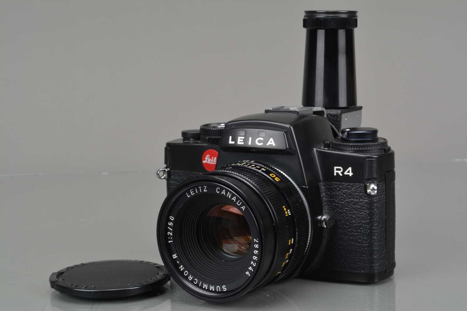 A Leica R4 SLR Camera,