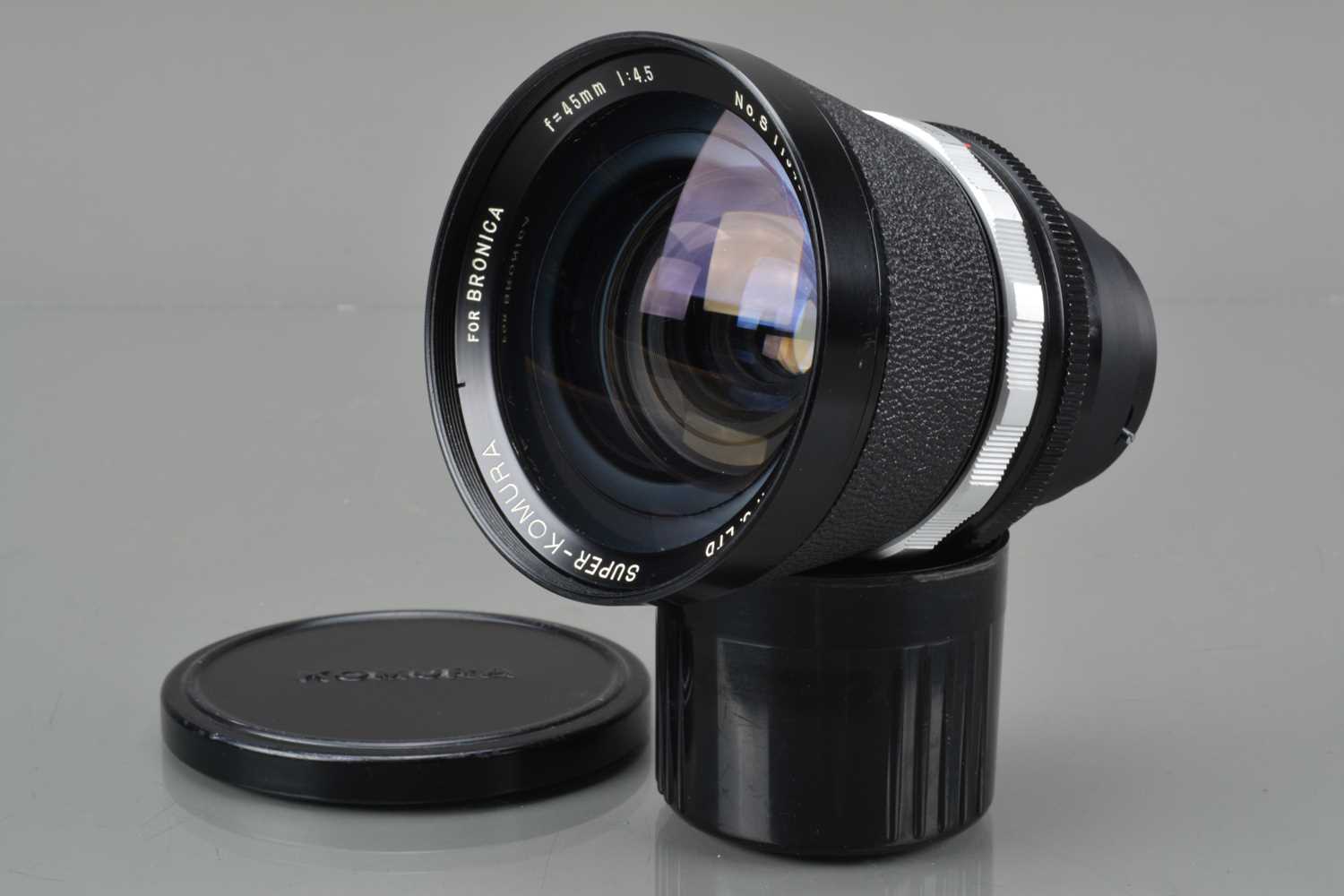 A Komura Super Komura 45mm f/4.5 Lens,