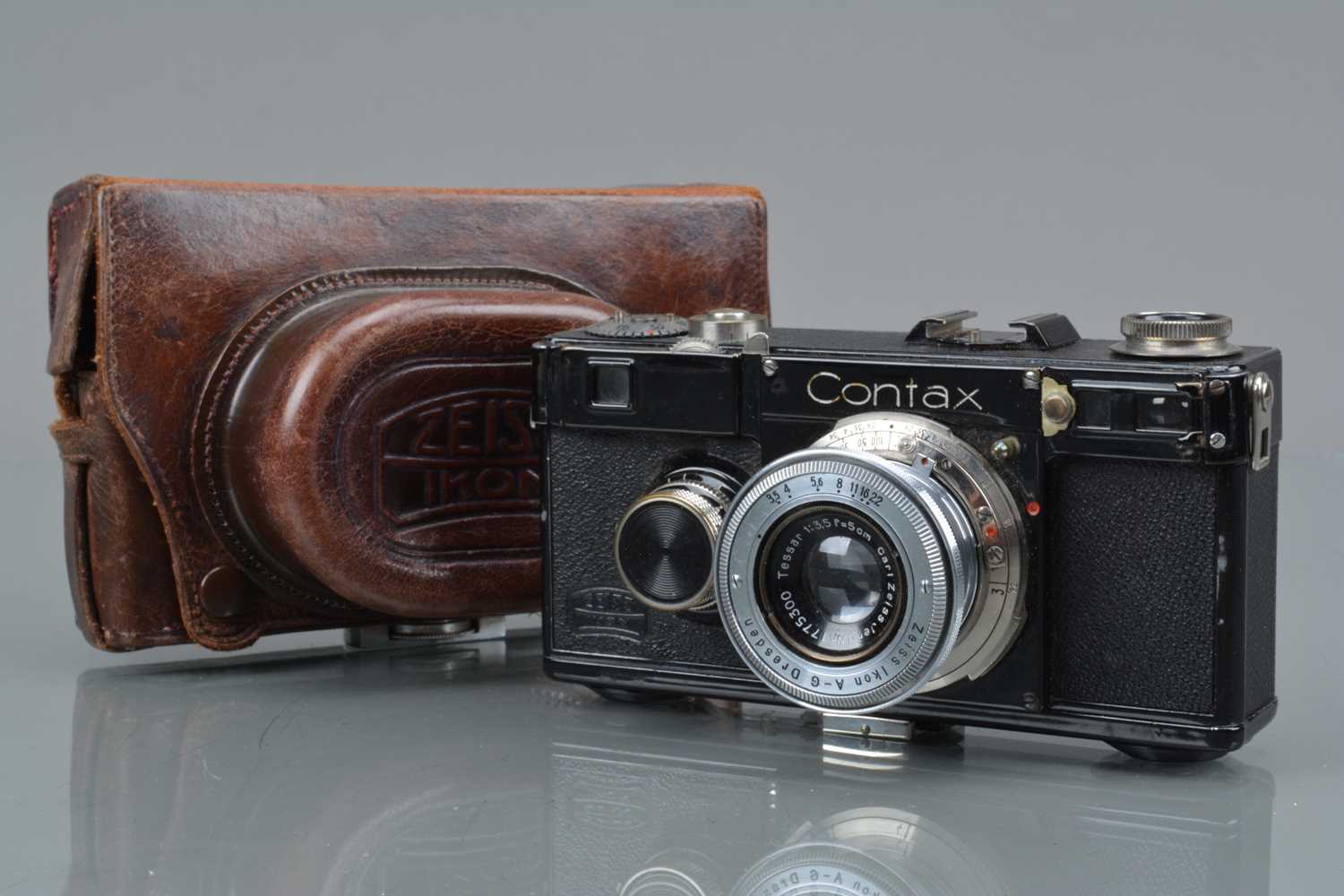 A Zeiss Ikon Contax If Rangefinder Camera,