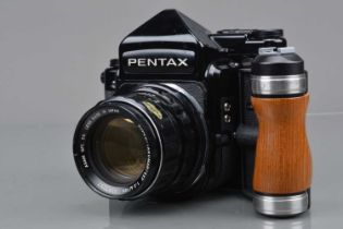 A Pentax 67 Camera,