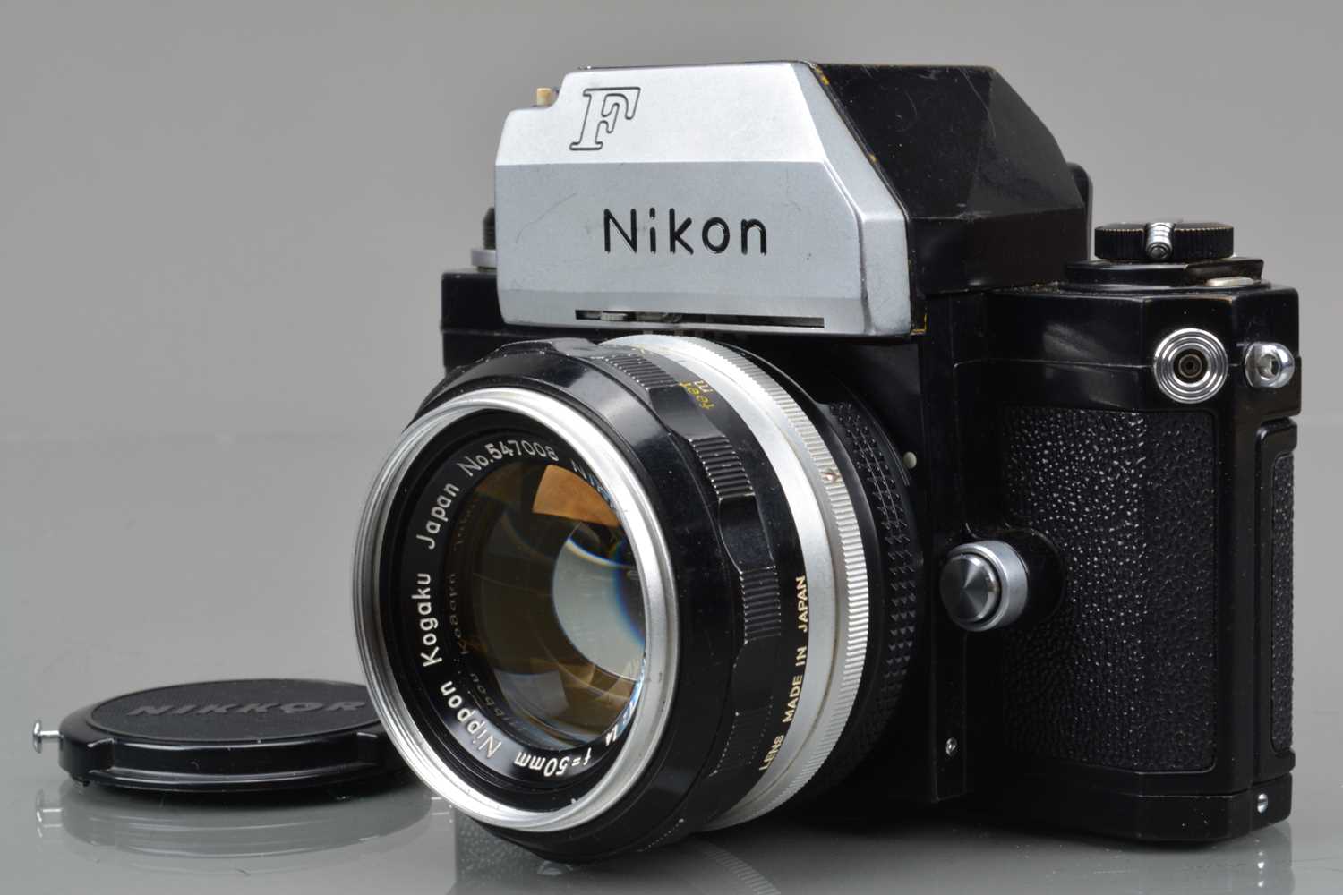 A Nikon F SLR Camera,