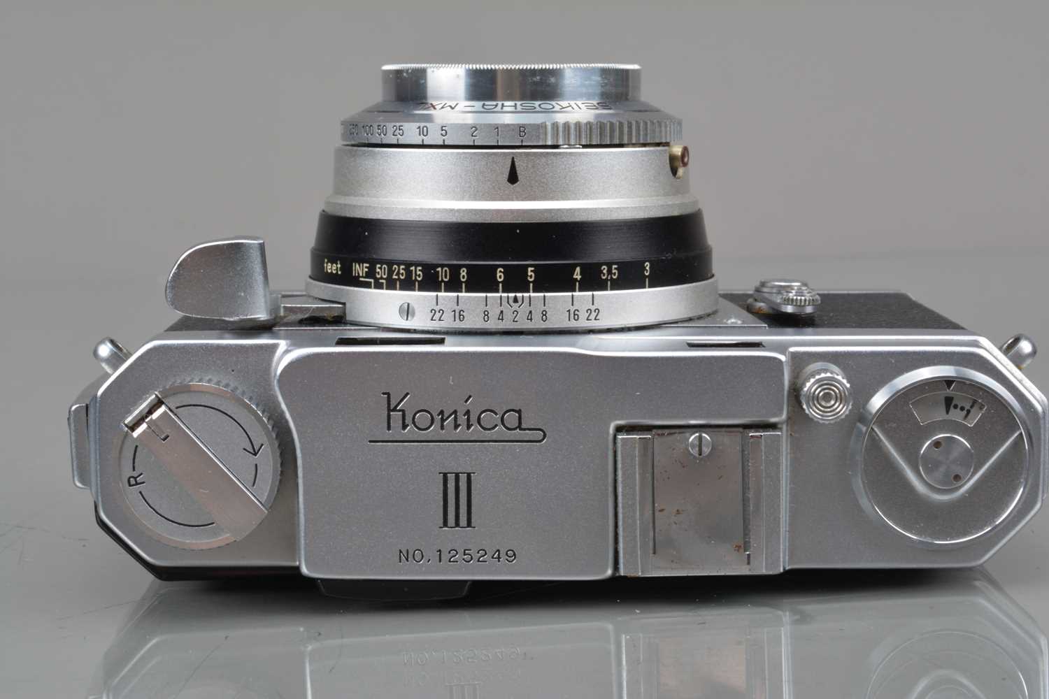 A Konica III Rangefinder Camera, - Image 3 of 3