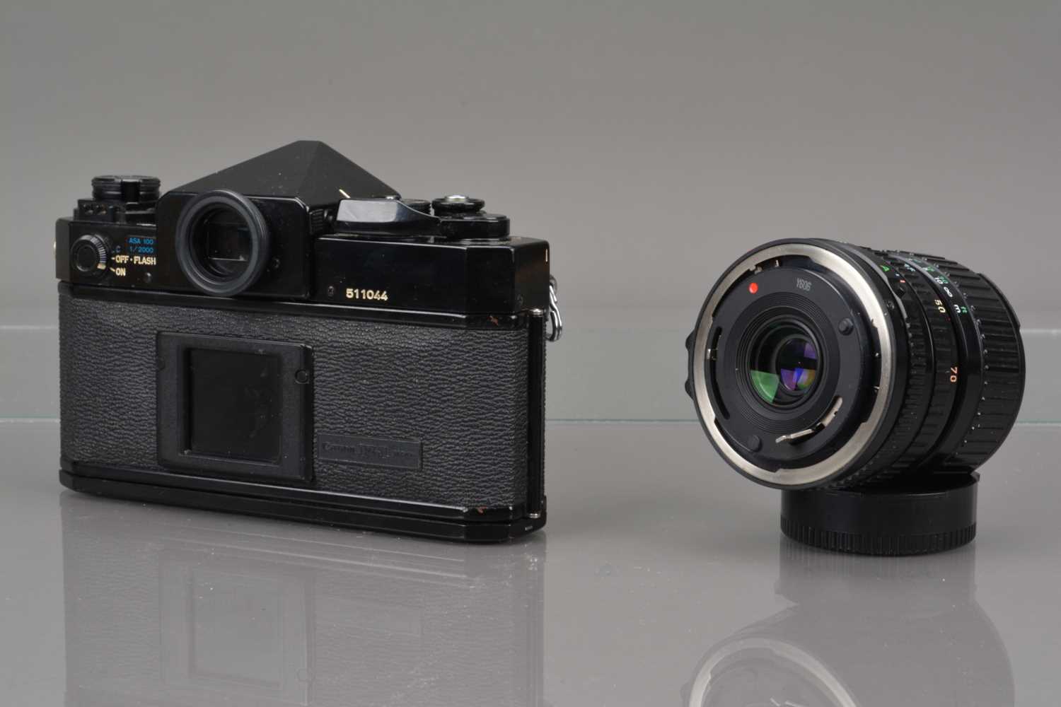 A Canon F-1 SLR Camera, - Image 2 of 3