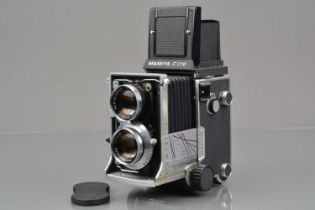 A Mamiya C220 Professional TLR Camera,