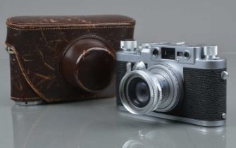 A Leitz Welzlar IIIg Rangefinder Camera,